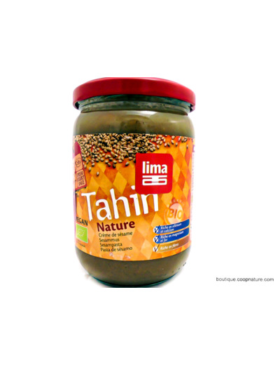 Purée de Sésame Blanc Tahin Bio 500g