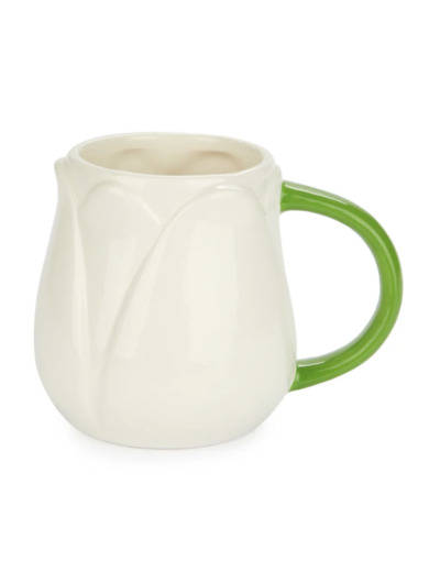 Mug Céramique Tulipe Blanc