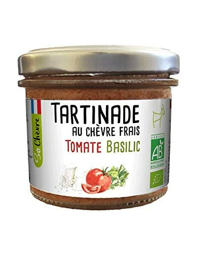 TART CHEVRE TOMATE BASILIC 90G SO CHEVRE