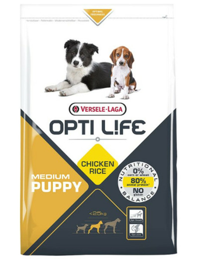 OPTI LIFE Medium PUPPY - 2 TAILLES