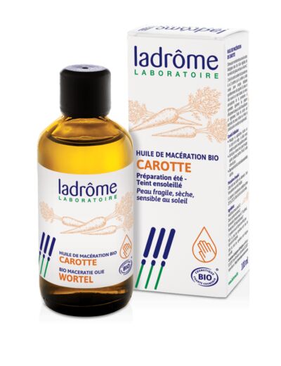 Huile de macération de carotte bio-100ml-Ladrôme