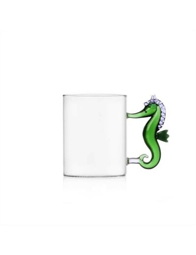 ICHENDORF Marine Garden Mug Hippocampe Vert