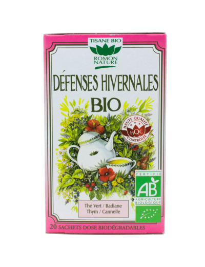 Infusion Défenses Hivernales Bio 20 Sachets