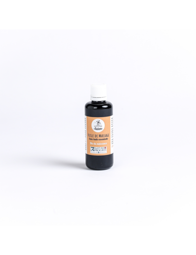 Huile de massage comestible