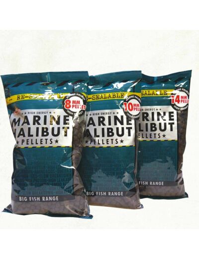 marine halibut pellet DB