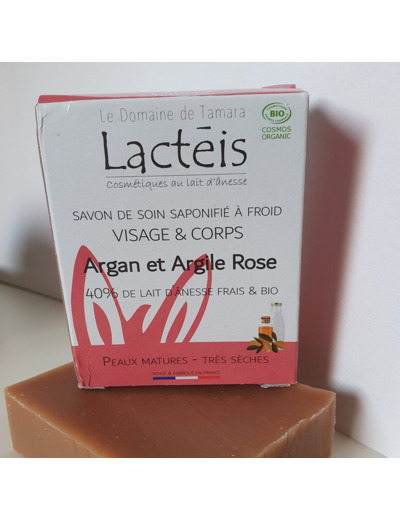 Savon Argan et Argile rose