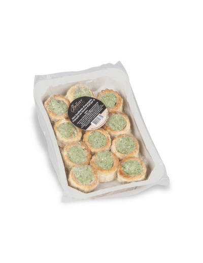 Mini feuillettés d'Escargots frais au beurre d'ail 1dz