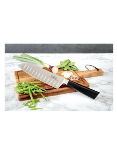 COUTEAU SANTOKU 18cm