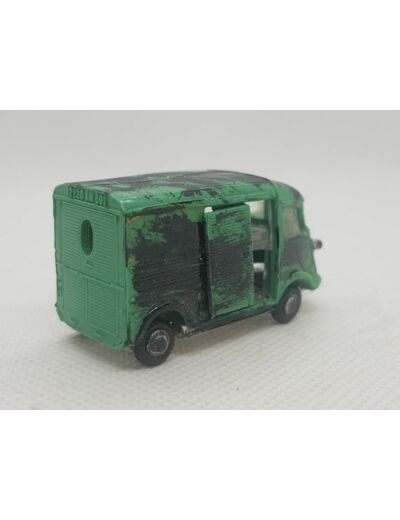 NOREV HO 1/86 CITROEN TYPE H 1200 TA VERT RECOUVERT NOIR