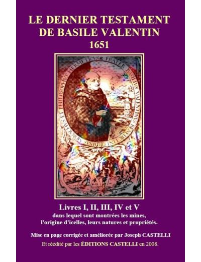 Le dernier Testament de Basile Valentin 1651