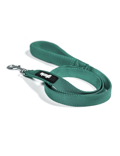 Laisse TREK STAR, turquoise pour chiens - 120cm x 1,5cm