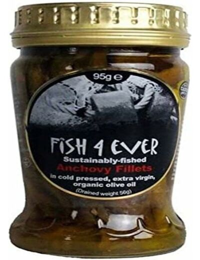 Anchois filets huile olive 95g Fish4Ever