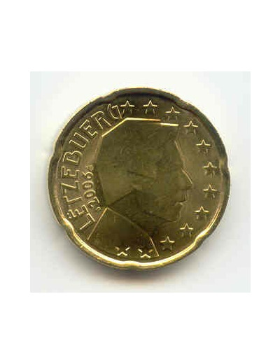 Luxembourg 2006 20 CENTIMES SUP-