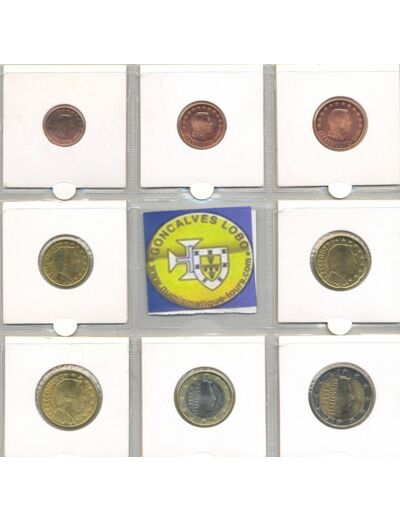 LUXEMBOURG 2005 SERIE 8 MONNAIES SUP-