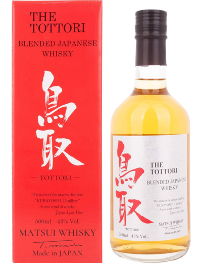 Matsui Whisky THE TOTTORI Blended Japanese Whisky 43% Vol. 0,5l in Giftbox