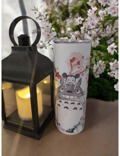 Gourde inox totoro 90 cl