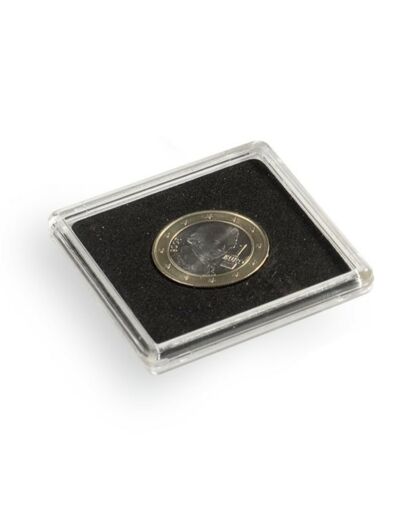 Capsules QUADRUM pour pieces de monnaie de diametre interieur 18 mm 304772