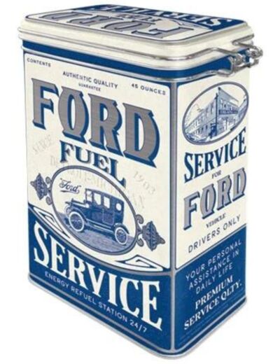 Boite à clip métal Ford, Fuel service - Nostalgic-Art.