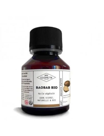 Huile végétale de Baobab “Adansonia digitata” Bio – My cosmetik 100ml*