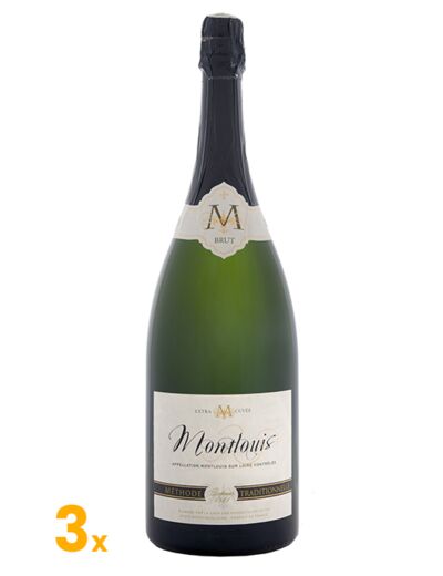 AOC Montlouis-sur-Loire - Cuvée Réservée Brut – Magnum x3