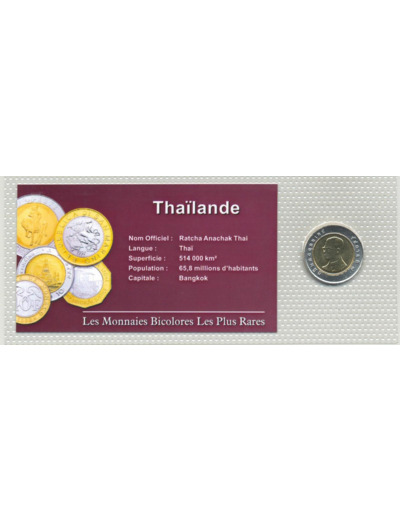 THAILANDE 10 BAHTS 1989 SUP/NC