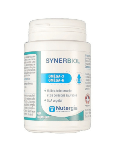 Synerbiol Oméga-3 Oméga-6 par 60 Capsules