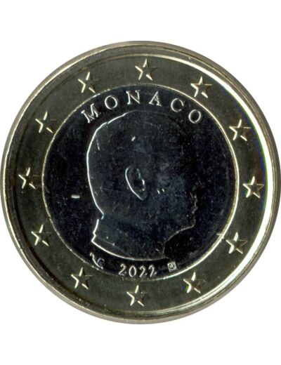 MONACO 1 EURO 2022 SUP