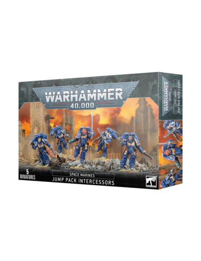 Warhammer 40 000 - Space Marines : Assault Intercessors with Jump Packs