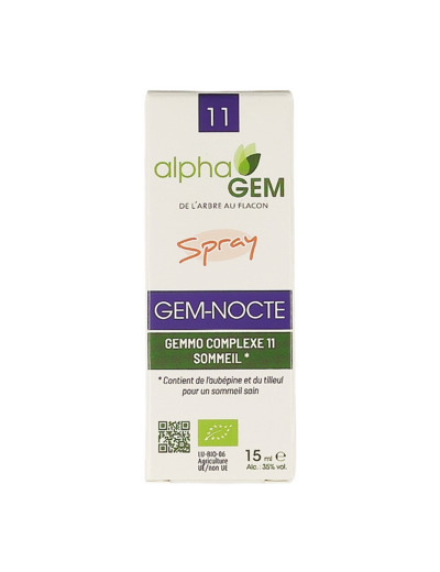 Complexe de Gemmotherapie Bio Gem-Nocte Spray 15 ml Bio