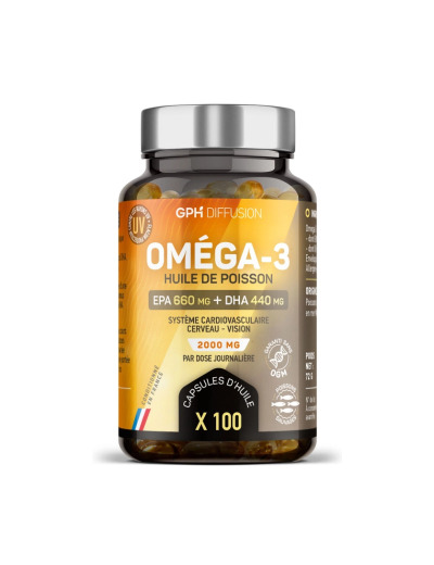 Omega 3 500mg 100 capsules