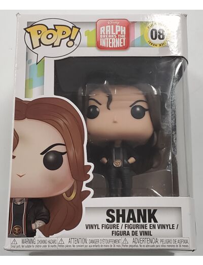 FUNKO POP RALPH BREAK THE INTERNET 08 SHANK BOITE D'ORIGINE