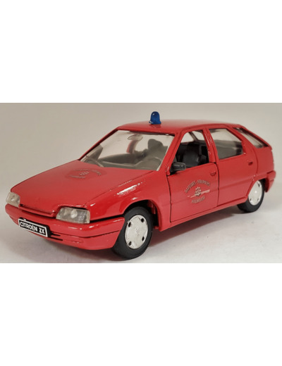 CITROEN ZX SAPEURS-POMPIERS SOLIDO 1/43 AVEC BOITE