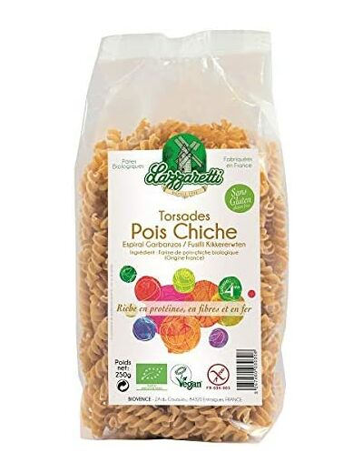 Torsade pois chiches 250g LAZZARETTI SAPA