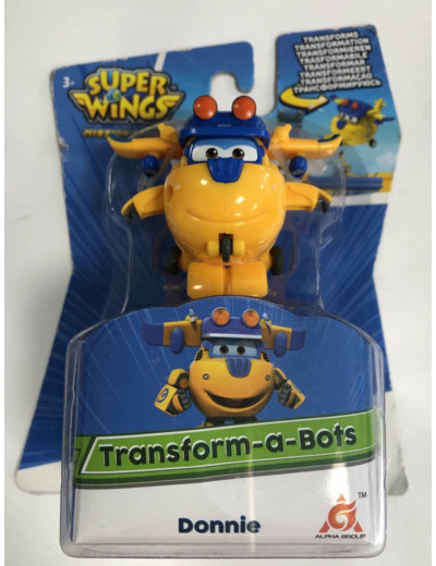 SUPER WINGS DONNIE FIGURINE TRANSFORMABLE de chez AULDEY NEUF