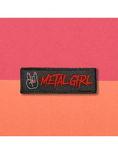 Patch "Metal Girl"