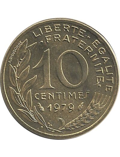 FRANCE 10 CENTIMES LAGRIFFOUL 1979 FDC