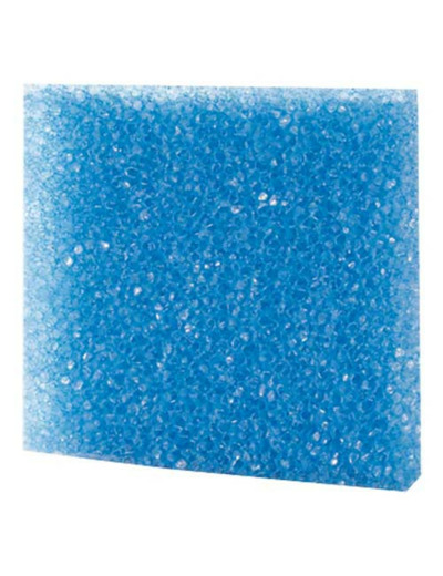 Mousse filtrante, bleue - 50 x 50 x 5 cm