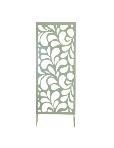 Treillage gouttes vert 60x10x160cm