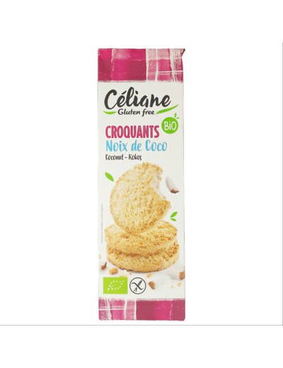 Biscuits Croquants Noix de Coco Sans Gluten Bio 150g