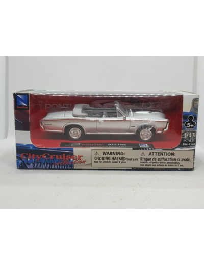 PONTIAC GTO 1966 NEW RAY CITY CRUISER 1/43 BOITE NEUF