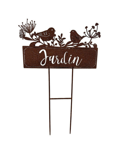 Pique jardin fer marron  41x65cm