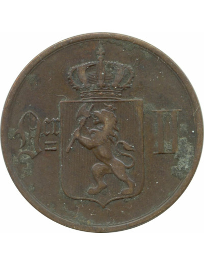 NORVEGE 5 ORE 1876 TB+