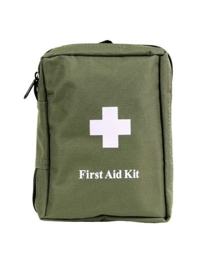 Pochette médicale verte (avec kit de premiers secours)