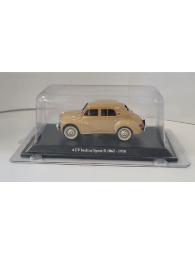 RENAULT 4 CV BERLINE SPORT R 1062 1958 1/43 BOITE D'ORIGINE