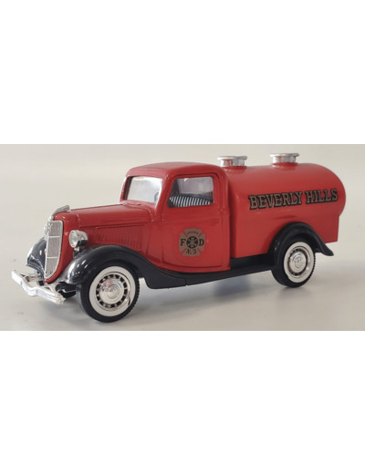 FORD V8 POMPIER BEVERLY HILLS 1936 SOLIDO 1/43 SANS BOITE