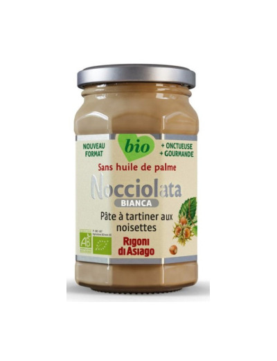 Nocciolata Bianca Pâte à tartiner aux noisettes 250g