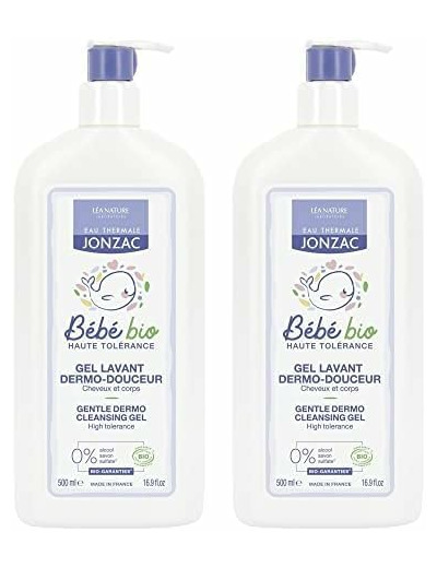 Gel lavant douceur BB 500ml Jonzac Bebe Bio