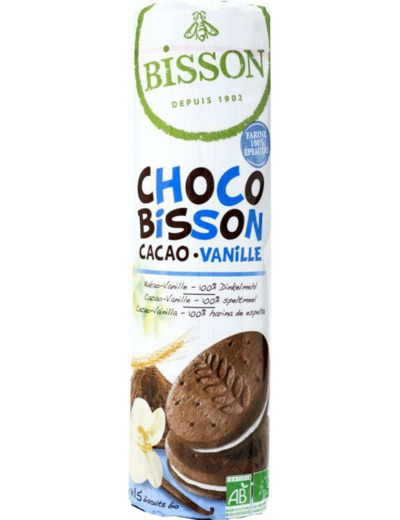 Biscuit fourre epeaut cacao van (15)300g Bisson