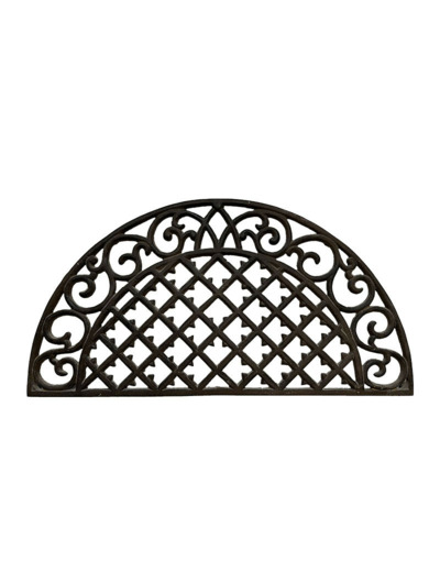 Gratte pieds fonte Demi Lune 67x34cm