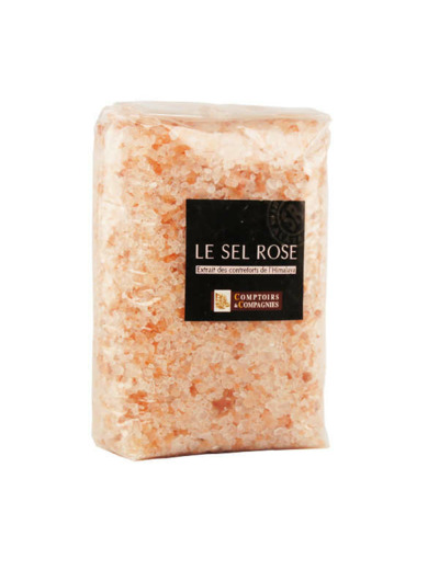 Sel rose de l'Himalaya-1kg-Comptoirs et Compagnies